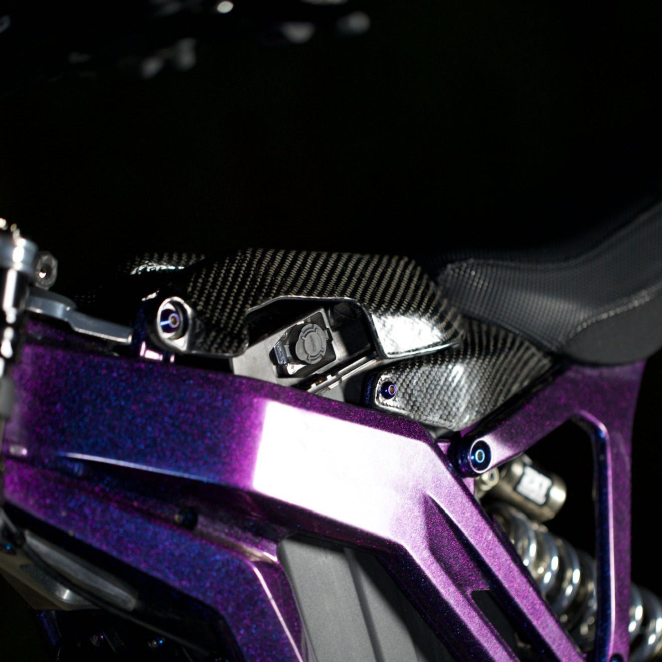 Eride Pro Carbon Fiber Battery Lid Lock (Pre-Order)