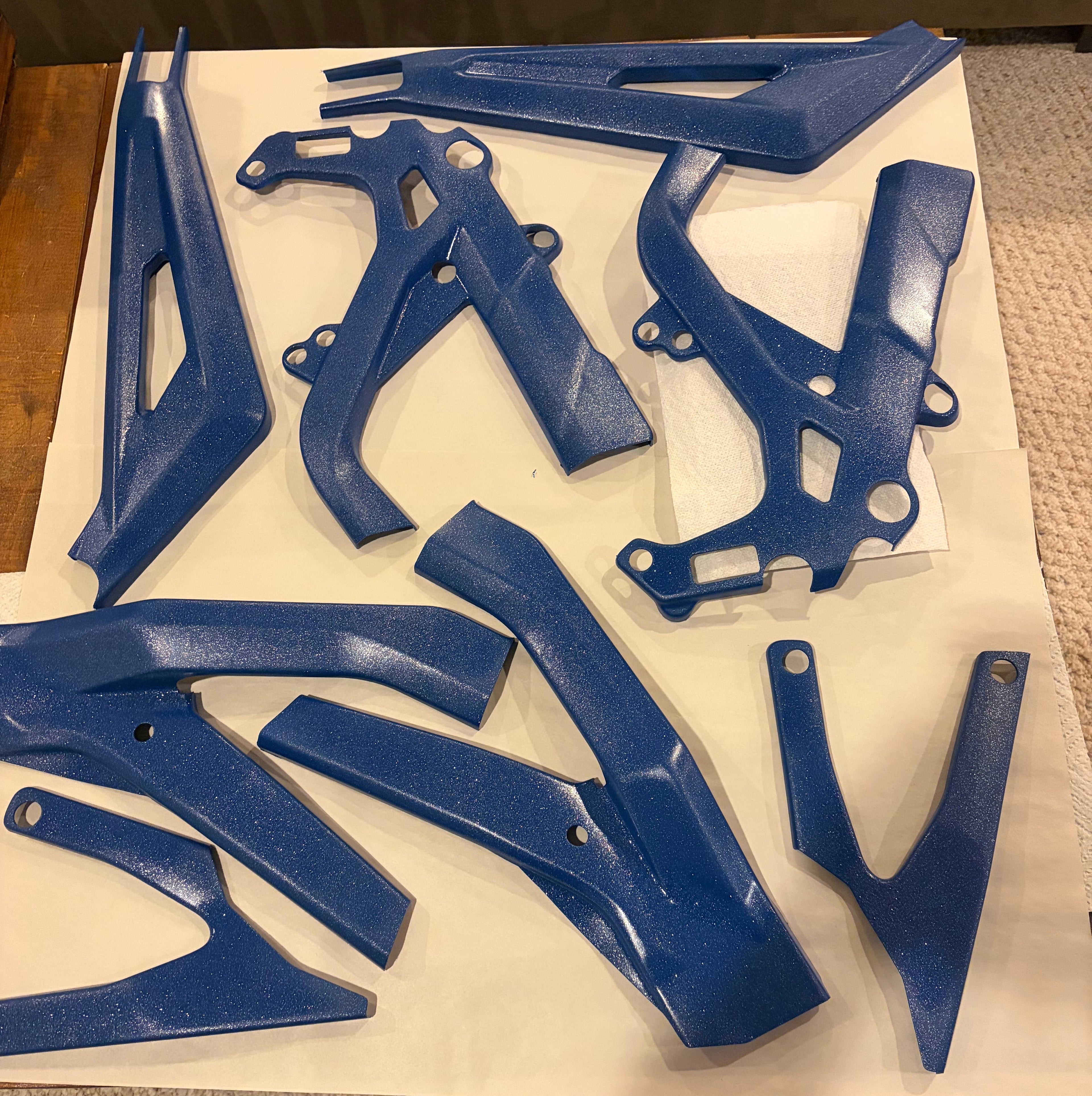 Surron LBX Painted Frame Guards