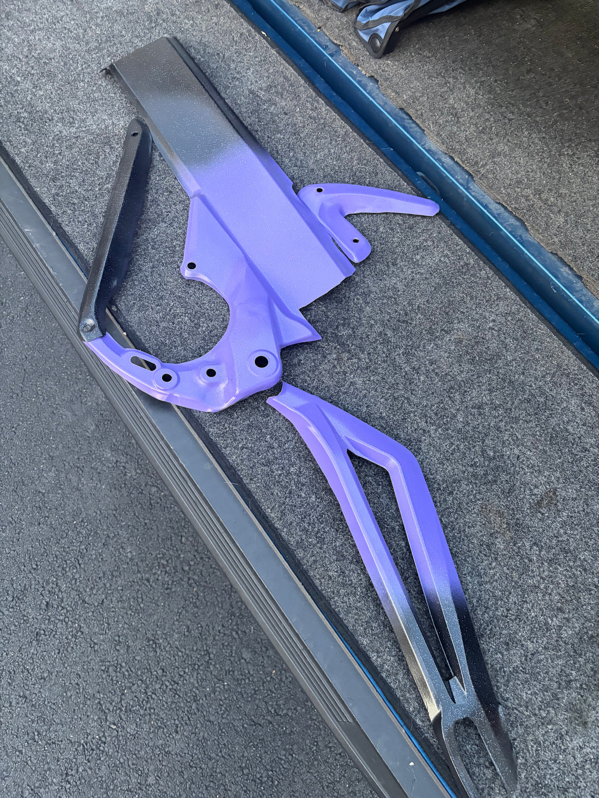 Custom Painted Frame Guards FADE EDITION (all bikes)