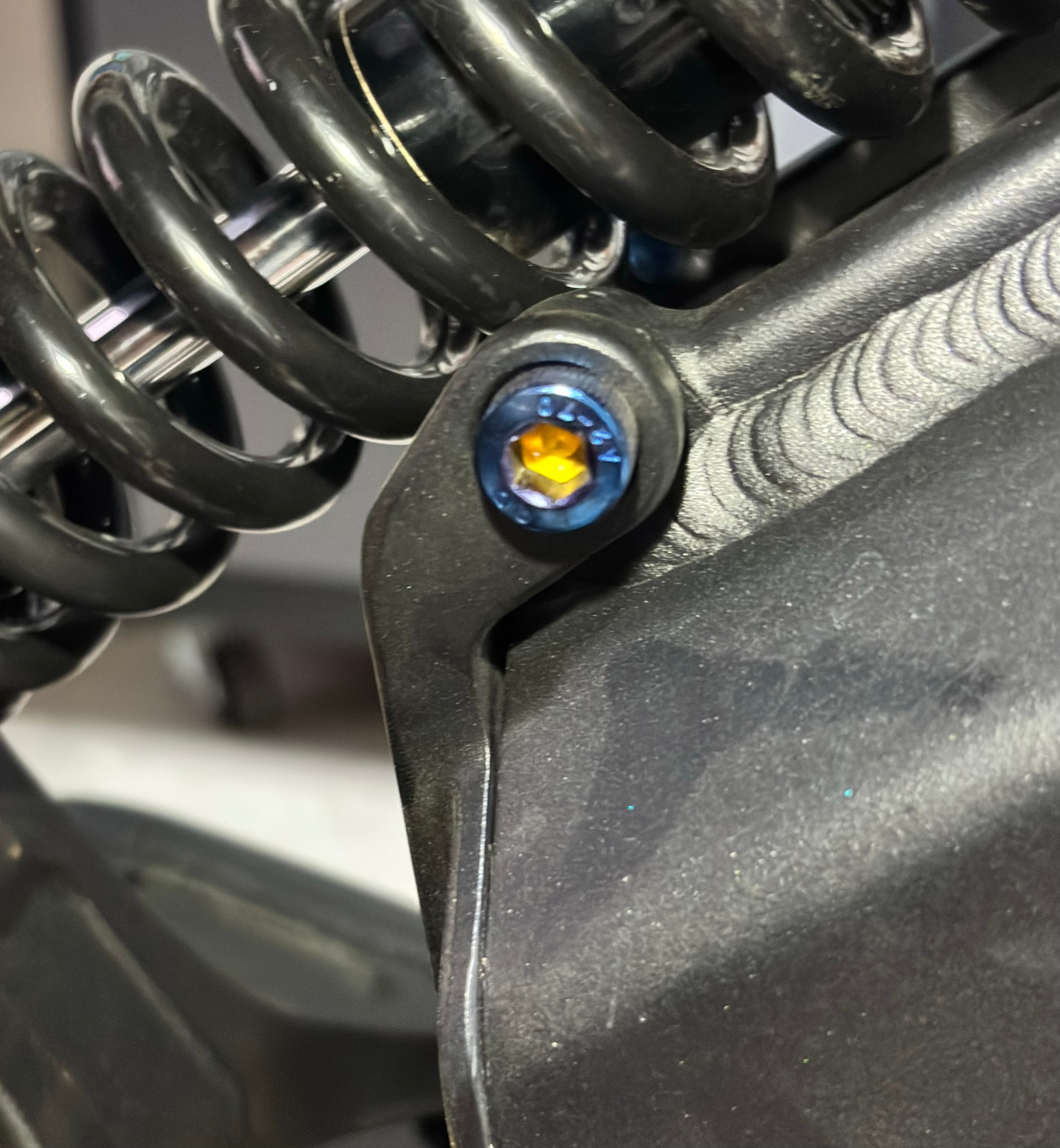 Titanium Talaria X3 Battery Door bolts
