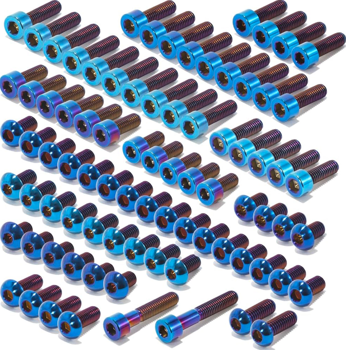 Full Titanium Bolt Kit For Surron LBX, segway, 79bike, falcon M