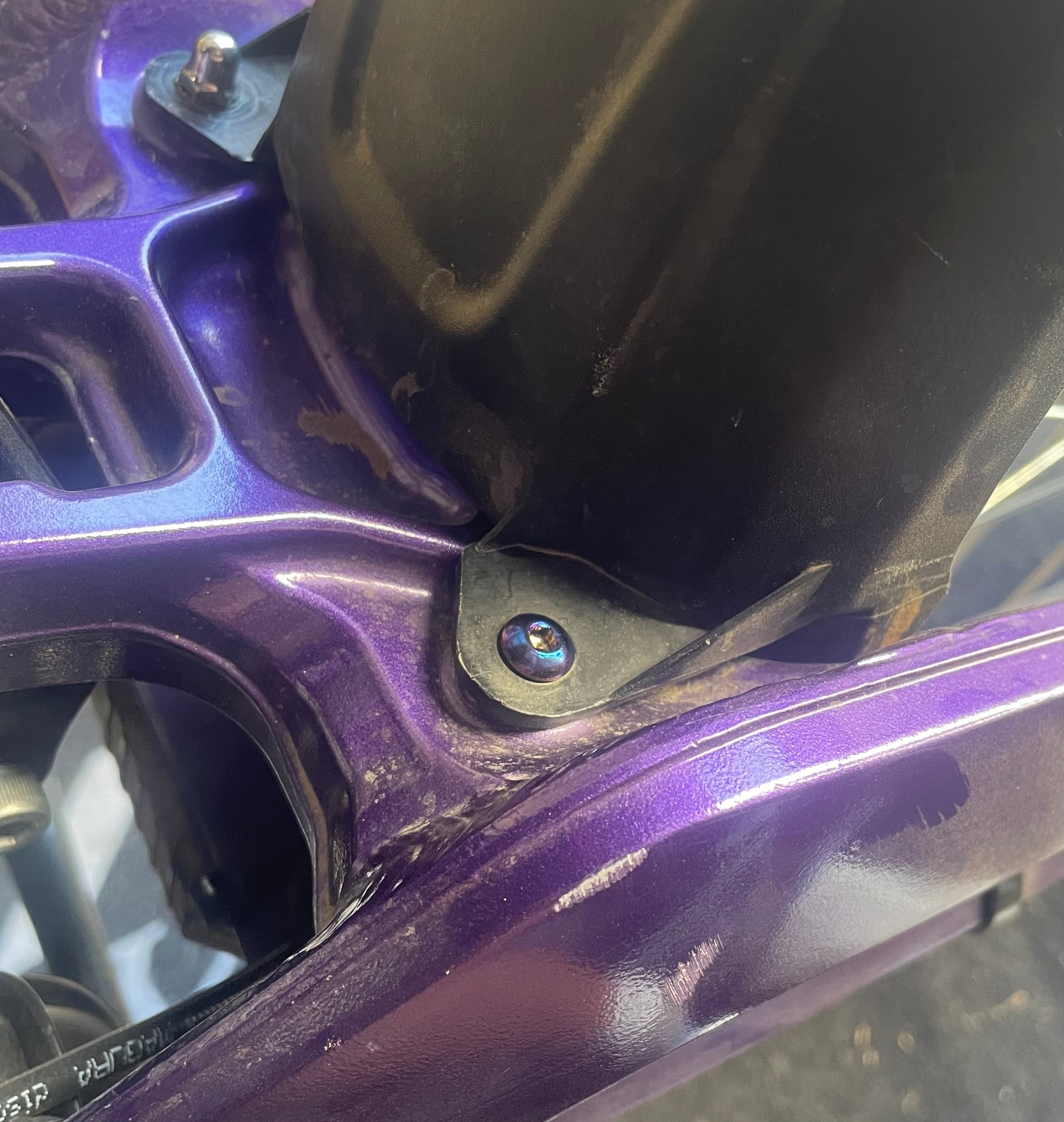 Titanium Bolt(s) for rear Mud Guard On Surron LBX