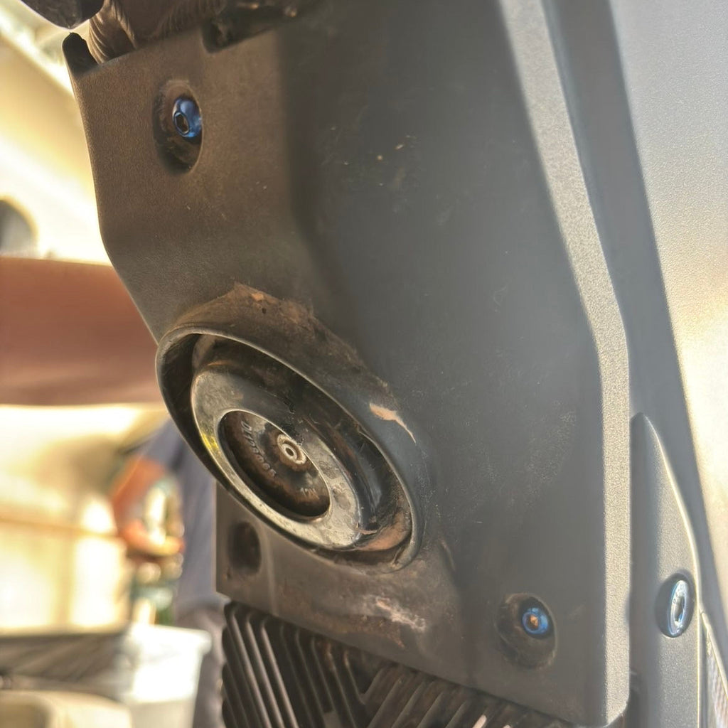 Horn Cover Plastic Talaria X3 Titanium Bolts