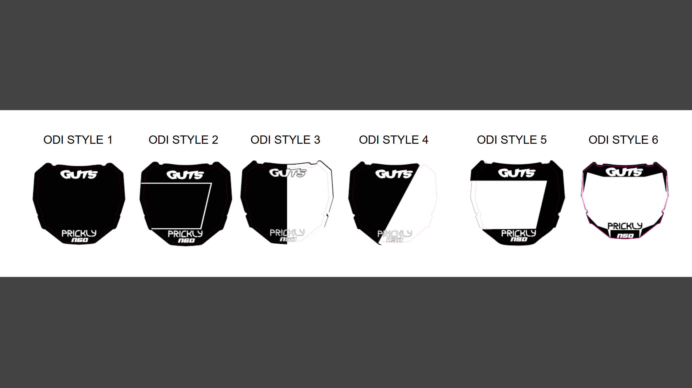 ODI Plate Decal